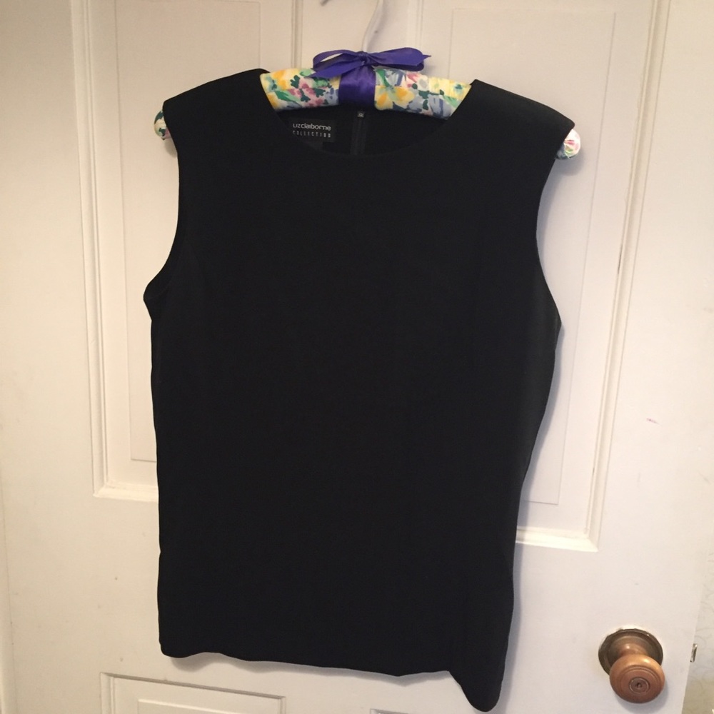 Liz Claiborne black tank top, size 6